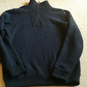 Mens wool pullover sweater